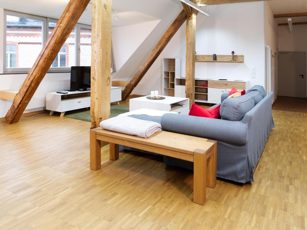 Bohnapartments Altstadt-Loft - Wasserbett - Gratis Parkplatz - Wlan - Zentrum Эрфурт Экстерьер фото